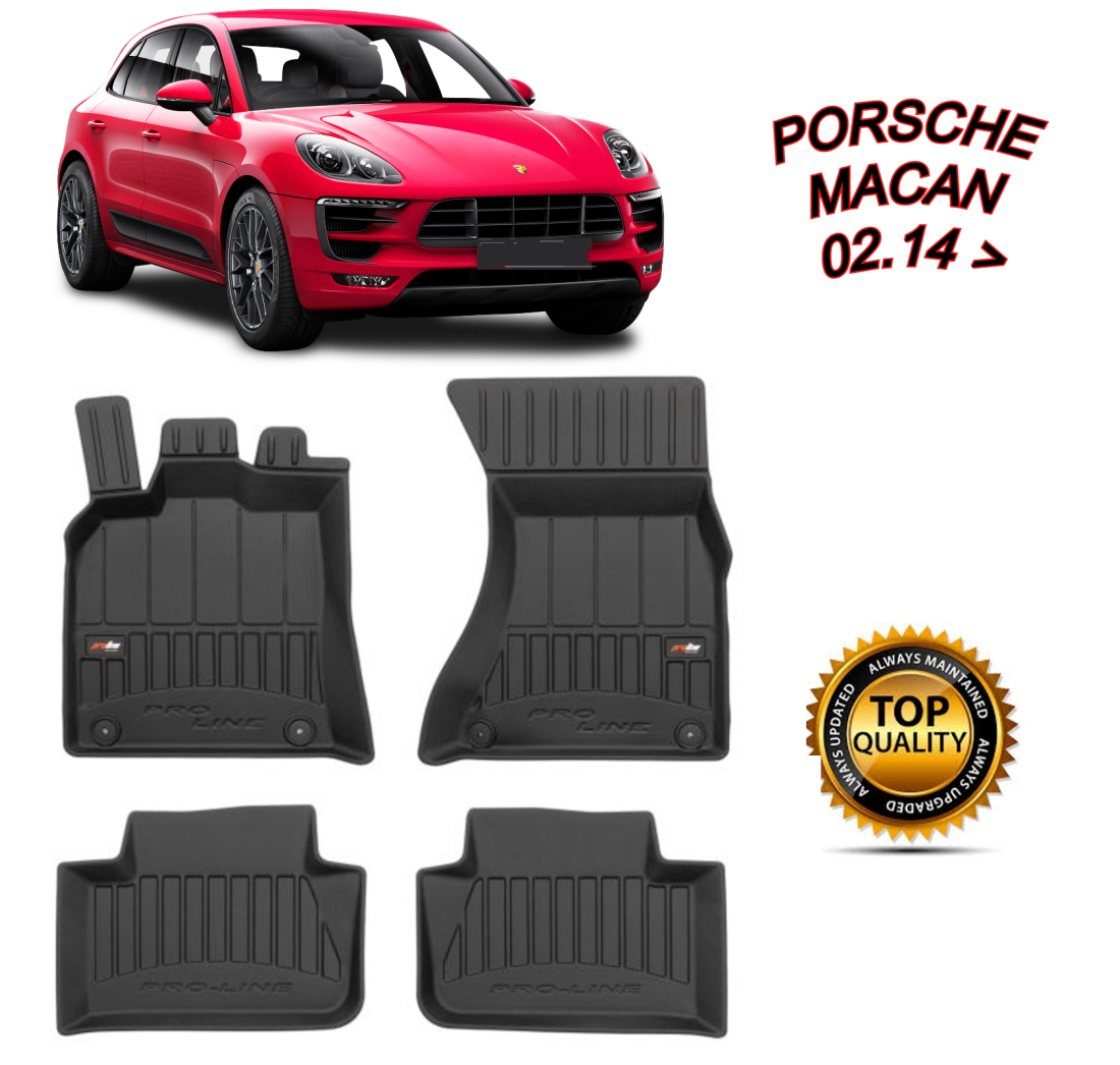 TIPSKI GUMENI PREMIUM 3D TEPISI ZA PORCHE MACAN